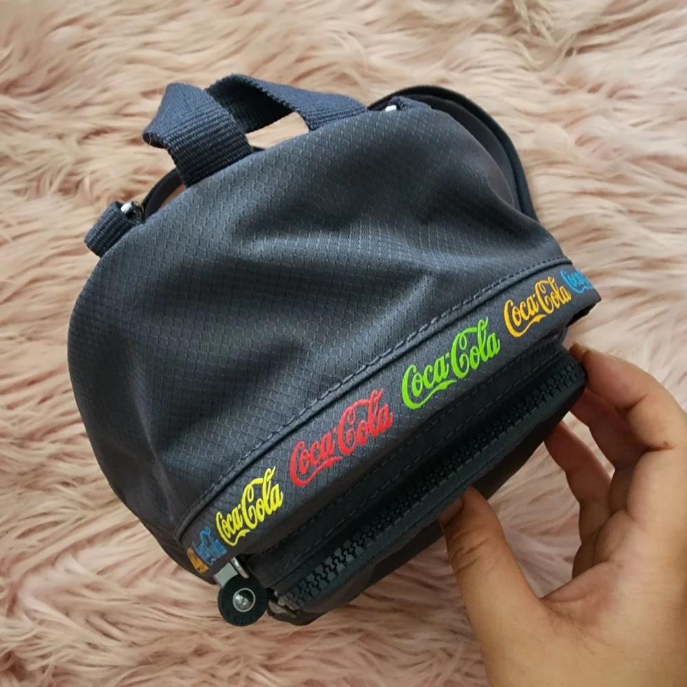 Kipling Delia Compact Coca Cola limited edition convertible mini backpack